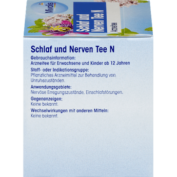 Arzneitee, Schlaf & Nerven Tee N (12 Beutel) Mivolis