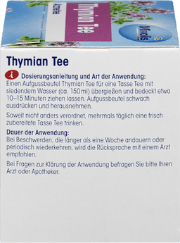 Arzneitee, Thymian Tee (12 Beutel) Mivolis