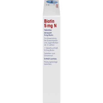Biotin 5 mg N, Tabletten Mivolis