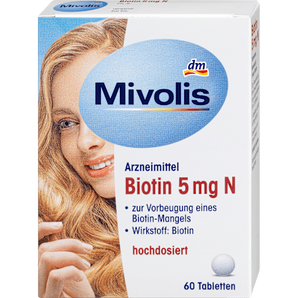 Biotin 5 mg N, Tabletten Mivolis