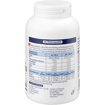 Calcium + D3 Tabletten, 300 St.  Mivolis