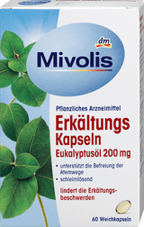 Erkältungskapseln Eukalyptusöl Mivolis