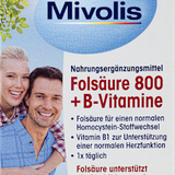 Folsäure 800 + B-Vitamine, Tabletten 60 St. Mivolis
