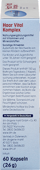 Haar Vital Komplex, Kapseln 60 St. Mivolis