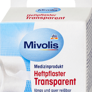 Heftpflaster Transparent Mivolis