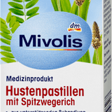 Husten-Pastillen mit Spitzwegerich Mivolis