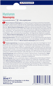 Hyaluron Nasenspray Mivolis