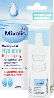 Hyaluron Nasenspray Mivolis