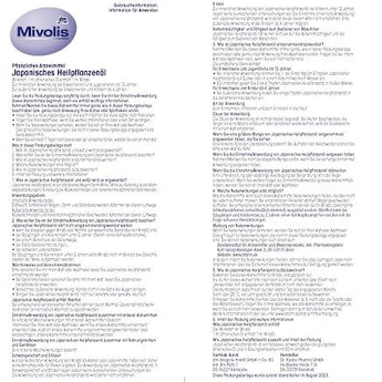 Japanisches Heilpflanzenöl Mivolis