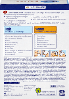 Kalt-/Warm-Kompresse, 12 x 29 cm  Mivolis