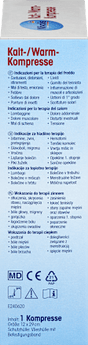 Kalt-/Warm-Kompresse, 12 x 29 cm  Mivolis