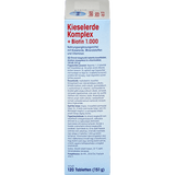 Kieselerde Komplex + Biotin 1.000 Tabletten 120 St Mivolis