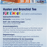 Kindertee, Husten & Bronchial Tee (12 Beutel) Mivolis