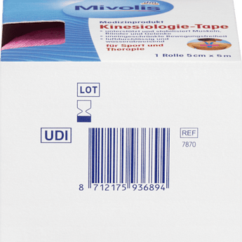 Kinesiologie-Tape, 1 Rolle Mivolis
