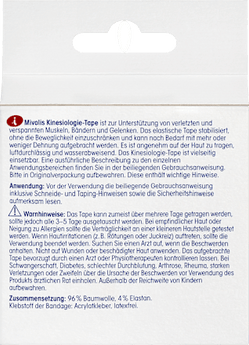 Kinesiologie-Tape, 1 Rolle Mivolis