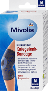 Kniegelenk-Bandage M Mivolis