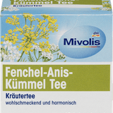 Kräutertee, Fenchel-Anis-Kümmel Tee (12 Beutel)  Mivolis