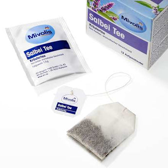 Kräutertee, Salbei Tee (12 Beutel) Mivolis