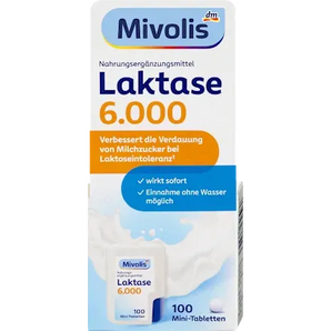 Laktas 6.000 Mini Tabletter 100 st, 8 g
