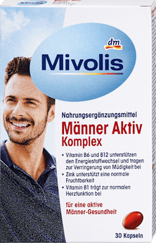 Männer Aktiv Komplex, Kapseln, 30 St. Mivolis