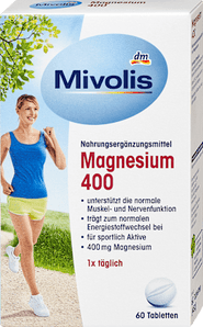 Magnesium 400 Tabletten 60 St Mivolis