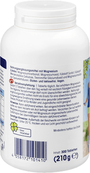 Magnesium, Tabletten 300 St. Mivolis