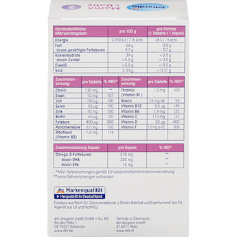 Mama & Baby 2 Tabletten 30 St + Weichkapseln 30 St Mivolis
