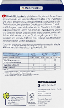 Milchzucker Mivolis