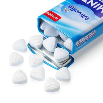 Pastillen, Mints Pfefferminz, zuckerfrei Mivolis