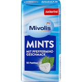 Pastillen, Mints Pfefferminz, zuckerfrei Mivolis