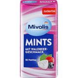 Pastillen, Mints Waldbeere, zuckerfrei Mivolis