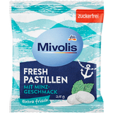 Pastillen, Minze, zuckerfrei Mivolis
