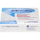 Pflaster Sensitiv 10 cm x 6 cm Mivolis