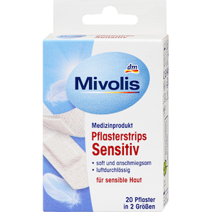 Pflasterstrips Sensitiv Mivolis