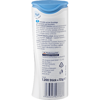 Süßstoff Tabletten, 1.200 St. Mivolis