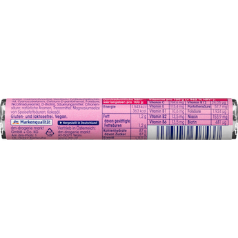 Traubenzucker, Himbeere mit 10 Vitaminen Mivolis