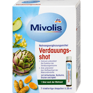 Verdauungsshot 7 Stück à 25 ml Mivolis