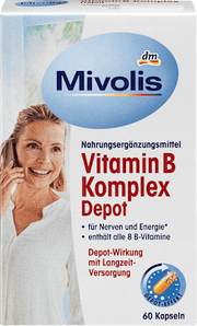 Vitamin B Komplex Depot, Kapseln 60 St. Mivolis