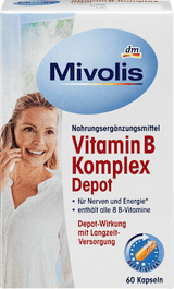 Vitamin B Komplex Depot, Kapseln 60 St. Mivolis