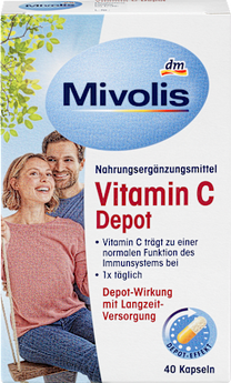 Vitamin C Depot, Kapseln 40 St. Mivolis