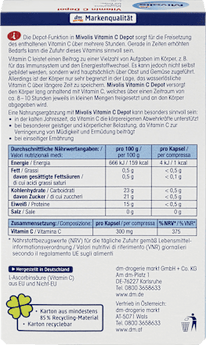 Vitamin C Depot, Kapseln 40 St. Mivolis