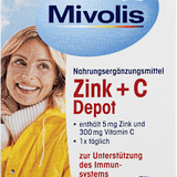Zink + C Depot Kapseln 60 St. Mivolis