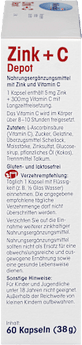 Zink + C Depot Kapseln 60 St. Mivolis