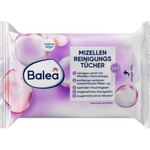Mizellen Reinigungstücher, 25 St - VivaVoss