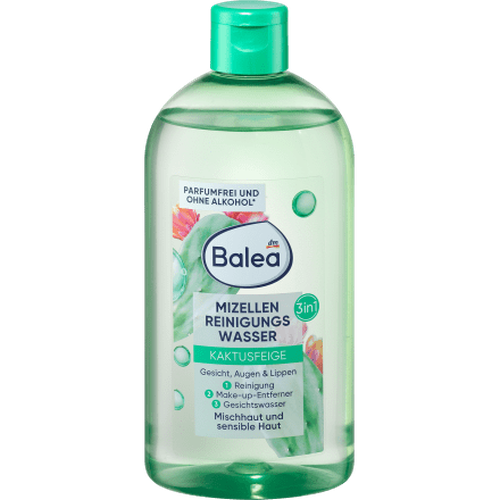 Mizellenwasser Kaktusfeige, 400 ml Gesichtsreinigung by Balea – Available at VivaVoss