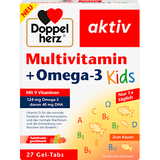 Multivitamin + Omega 3 Kids Gel-Tabs 27 St Doppelherz