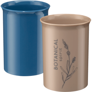 Mundbecher blau / Motiv, 1 St - VivaVoss