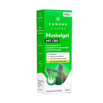 Muskelgel mit CBD & Arnika Extrakt, 100 ml - VivaVoss