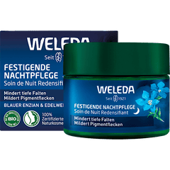 Nachtcreme festigend blauer Enzian & Edelweiß, 40 ml - VivaVoss