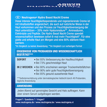Nachtcreme Hydro Boost Neutrogena